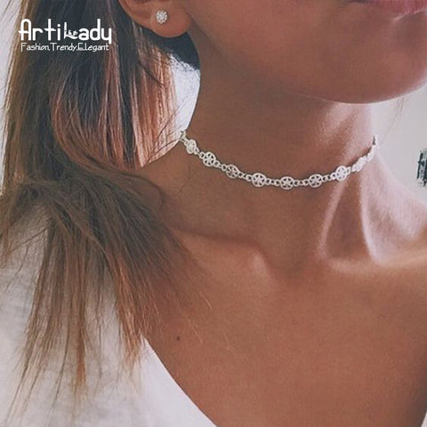 Artilady antic silver necklace - 561