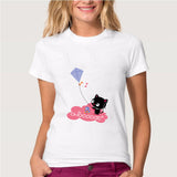 Naughty Black Cat - T shirt