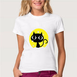 Naughty Black Cat - T shirt