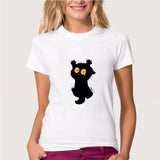 Naughty Black Cat - T shirt