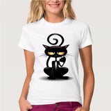 Naughty Black Cat - T shirt