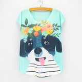 Flower Elephant T-shirts