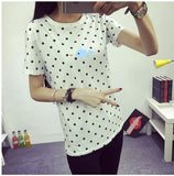 Women's Summer T-Shirt Classic Dots