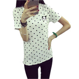 Women's Summer T-Shirt Classic Dots