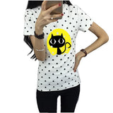 Women's Summer T-Shirt Classic Dots